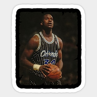 Shaquille O'Neal in Orlando Magic Sticker